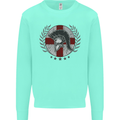 England Bodybuilding Flag Gym Training English Mens Sweatshirt Jumper Peppermint
