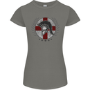 England Bodybuilding Flag Gym Training English Womens Petite Cut T-Shirt Charcoal