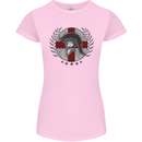 England Bodybuilding Flag Gym Training English Womens Petite Cut T-Shirt Light Pink