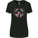 England Bodybuilding Flag Gym Training English Womens Wider Cut T-Shirt Black