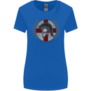 England Bodybuilding Flag Gym Training English Womens Wider Cut T-Shirt Royal Blue