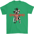 England St Georges Day Knights Templar Flag Mens T-Shirt 100% Cotton Irish Green