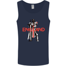 England St Georges Day Knights Templar Flag Mens Vest Tank Top Navy Blue