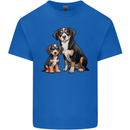 Entlebucher With Puppy Dog Kids T-Shirt Childrens Royal Blue