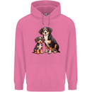 Entlebucher With Puppy Dog Mens 80% Cotton Hoodie Azelea