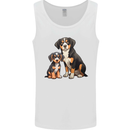 Entlebucher With Puppy Dog Mens Vest Tank Top White