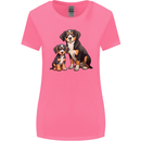 Entlebucher With Puppy Dog Womens Wider Cut T-Shirt Azalea