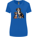 Entlebucher With Puppy Dog Womens Wider Cut T-Shirt Royal Blue