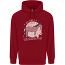 Equestrian Horse My Only Stable Relationship Childrens Kids Hoodie Red