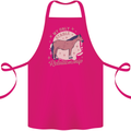 Equestrian Horse My Only Stable Relationship Cotton Apron 100% Organic Pink