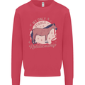 Equestrian Horse My Only Stable Relationship Mens Sweatshirt Jumper Heliconia