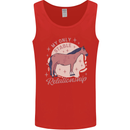 Equestrian Horse My Only Stable Relationship Mens Vest Tank Top Red