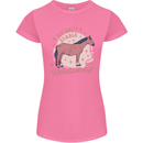 Equestrian Horse My Only Stable Relationship Womens Petite Cut T-Shirt Azalea