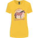 Equestrian Horse My Only Stable Relationship Womens Wider Cut T-Shirt Yellow