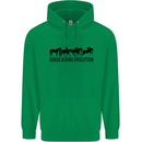Equestrian Horse Riding Evolution Childrens Kids Hoodie Irish Green