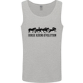 Equestrian Horse Riding Evolution Mens Vest Tank Top Sports Grey