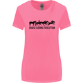 Equestrian Horse Riding Evolution Womens Wider Cut T-Shirt Azalea
