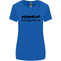 Equestrian Horse Riding Evolution Womens Wider Cut T-Shirt Royal Blue