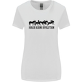 Equestrian Horse Riding Evolution Womens Wider Cut T-Shirt White
