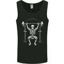 Eternal Gym Bodybuilding Fitness Skull Mens Vest Tank Top Black