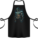Eternal Physique Skull Gym Bodybuilding MMA Cotton Apron 100% Organic Black