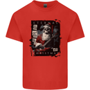 Eternal Spirit of Christmas Skull Guitar Rock Music Mens Cotton T-Shirt Tee Top Red