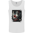 Eternal Spirit of Christmas Skull Guitar Rock Music Mens Vest Tank Top White