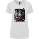 Eternal Spirit of Christmas Skull Guitar Rock Music Womens Wider Cut T-Shirt White
