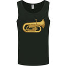 Euphonium Brass Musical Instrument Mens Vest Tank Top Black