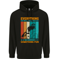 Everything Will Kill You Funny Scuba Diving Diver Childrens Kids Hoodie Black