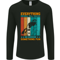 Everything Will Kill You Funny Scuba Diving Diver Mens Long Sleeve T-Shirt Black