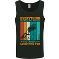 Everything Will Kill You Funny Scuba Diving Diver Mens Vest Tank Top Black