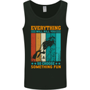 Everything Will Kill You Funny Scuba Diving Diver Mens Vest Tank Top Black