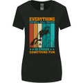 Everything Will Kill You Funny Scuba Diving Diver Womens Wider Cut T-Shirt Black