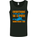 Everything Will Kill You Scuba Diving Funny Diver Mens Vest Tank Top Black