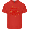 Everything's Better With Hot Sauce Funny Food Mens Cotton T-Shirt Tee Top Red
