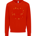 Everything's Better With Hot Sauce Funny Food Mens Sweatshirt Jumper Bright Red