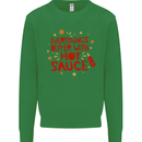 Everything's Better With Hot Sauce Funny Food Mens Sweatshirt Jumper Irish Green