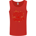 Everything's Better With Hot Sauce Funny Food Mens Vest Tank Top Red