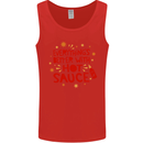 Everything's Better With Hot Sauce Funny Food Mens Vest Tank Top Red