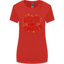 Everything's Better With Hot Sauce Funny Food Womens Wider Cut T-Shirt Red