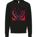 Evil Anime Character 2 Mens Sweatshirt Jumper Black