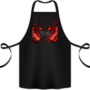 Evil Anime Character Cotton Apron 100% Organic Black