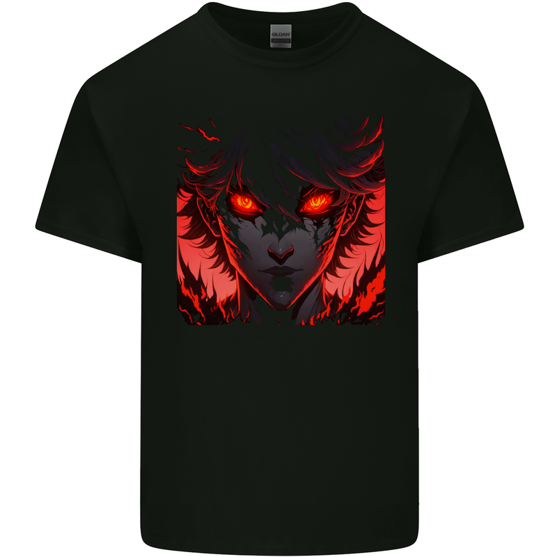 Evil Anime Character Kids T-Shirt Childrens Black
