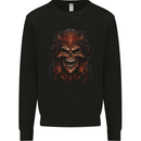 Evil Emperor of Death Demon Grim Reaper Devil Mens Sweatshirt Jumper Black