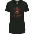 Evil Emperor of Death Demon Grim Reaper Devil Womens Wider Cut T-Shirt Black