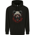 Evil Panda Bear Fantasy Horror Halloween Childrens Kids Hoodie Black