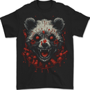 Evil Panda Bear Fantasy Horror Halloween Mens T-Shirt 100% Cotton BLACK