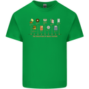 Evolution Of Music Players Vinyl MP3 CD Mens Cotton T-Shirt Tee Top Irish Green