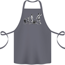 Evolution of Beer Funny Ape to Man Alcohol Cotton Apron 100% Organic Steel